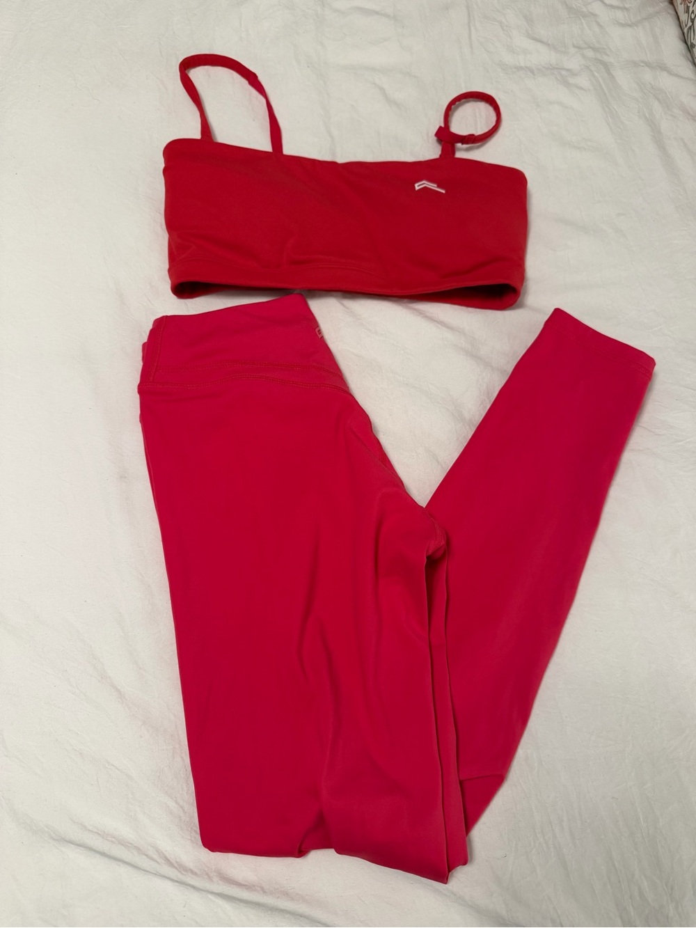 Oner Active Hot Pink Women's Leggings Set